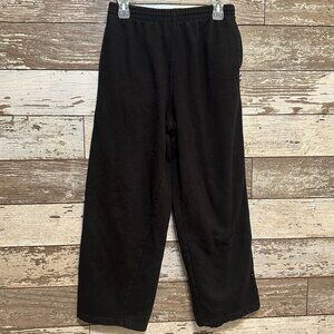 Russel Athletic Black Fleece Dri-power Youth Boy's Loose Fit Sweatpants